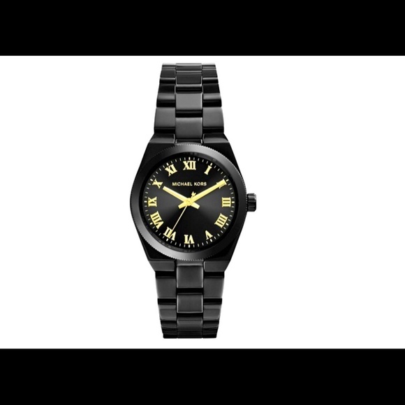 Michael Kors Accessories - Michael Kors MK6100 Channing Black Watch